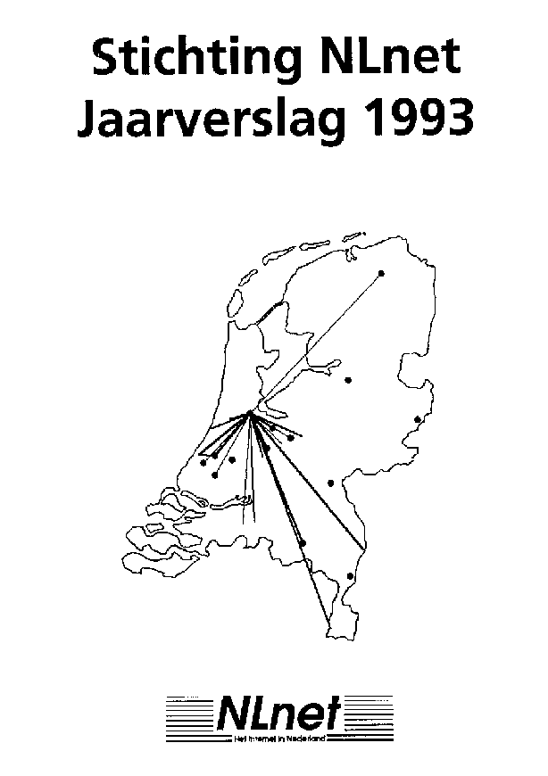 Omslag Stichting NLnet Jaarverslag 1993